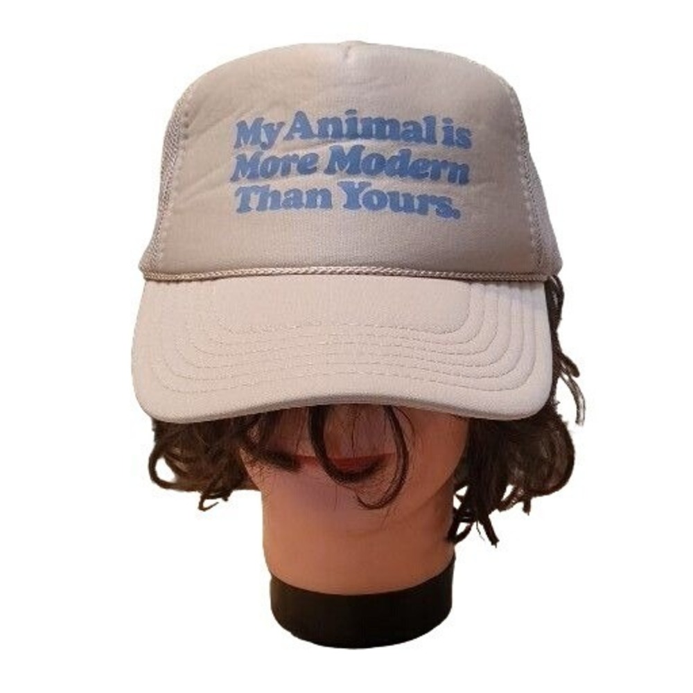 Vintage Otto Snapback Trucker Hat My‎ Animal Is More Modern Than Yours Rope Cap